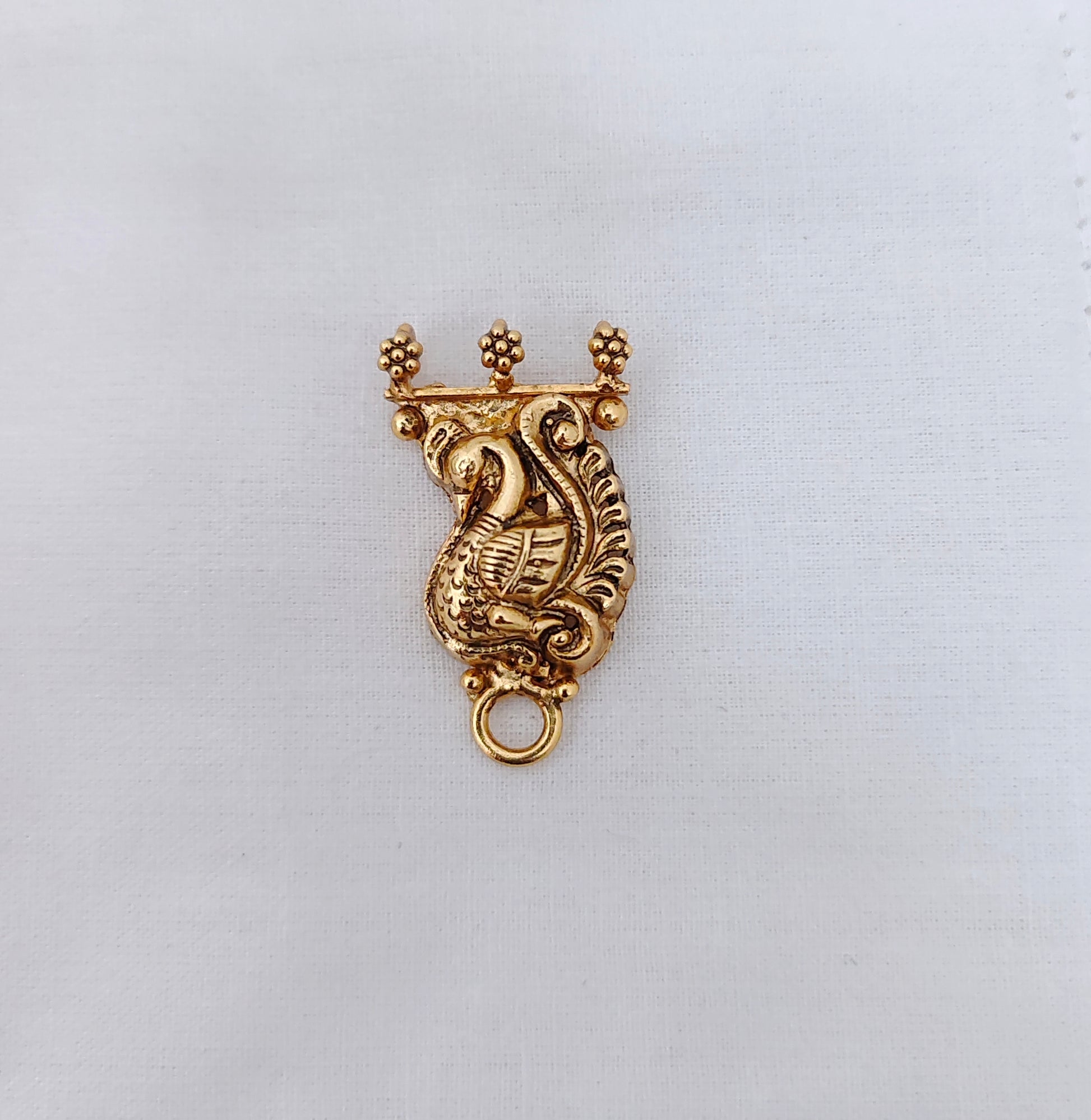 silver base gold polish side lockets -rcv206 92.5 silver ramala jewelry / ramala collections