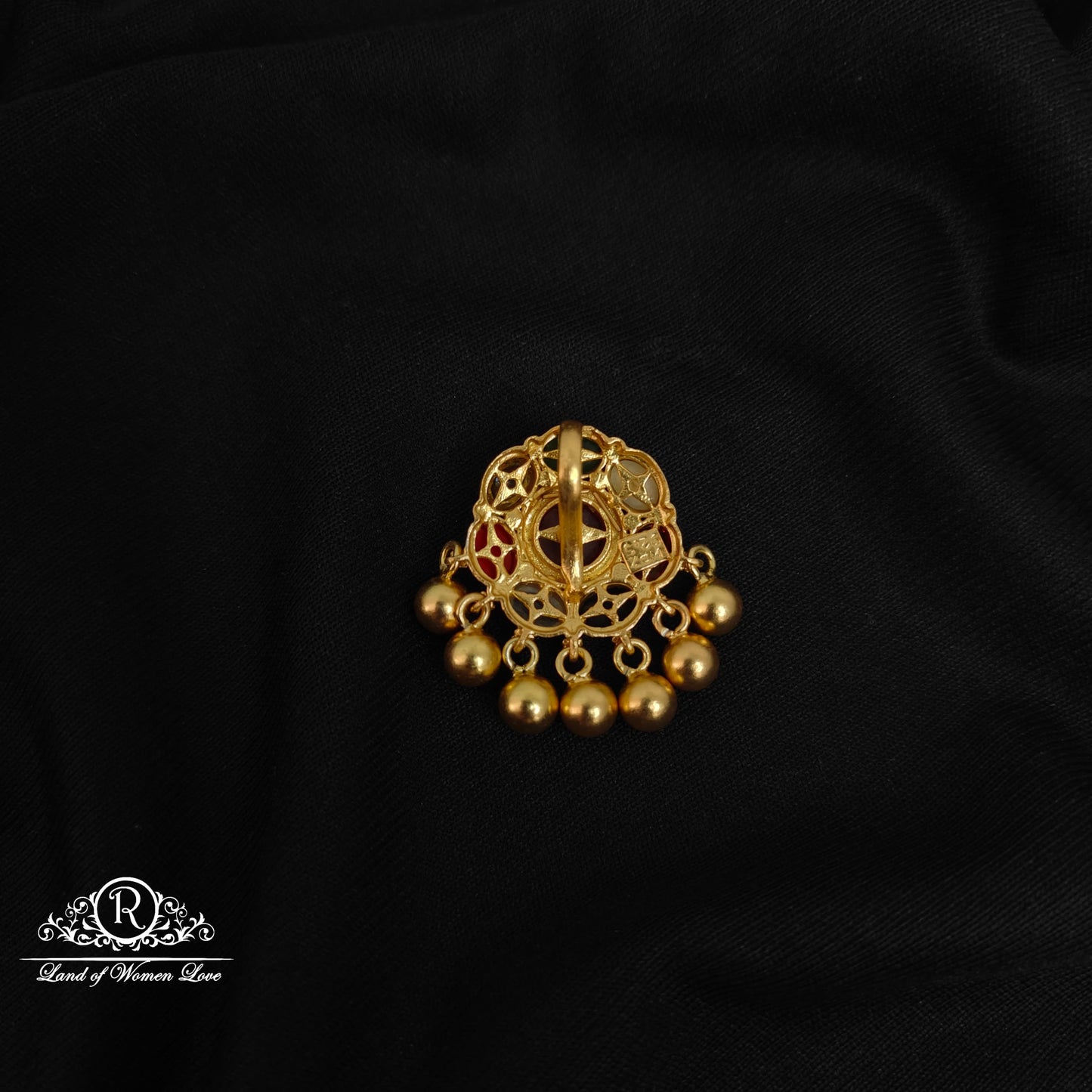 Silver Navaratna pendant -RCCP297