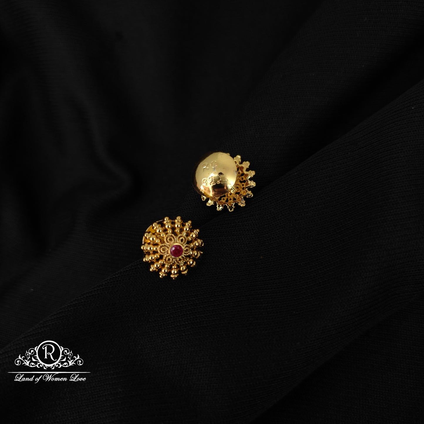 92.5 Silver detachable jhumkas-RCK190-2