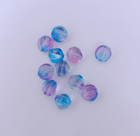 Glass pumpkin Beads -RCMJ85-1