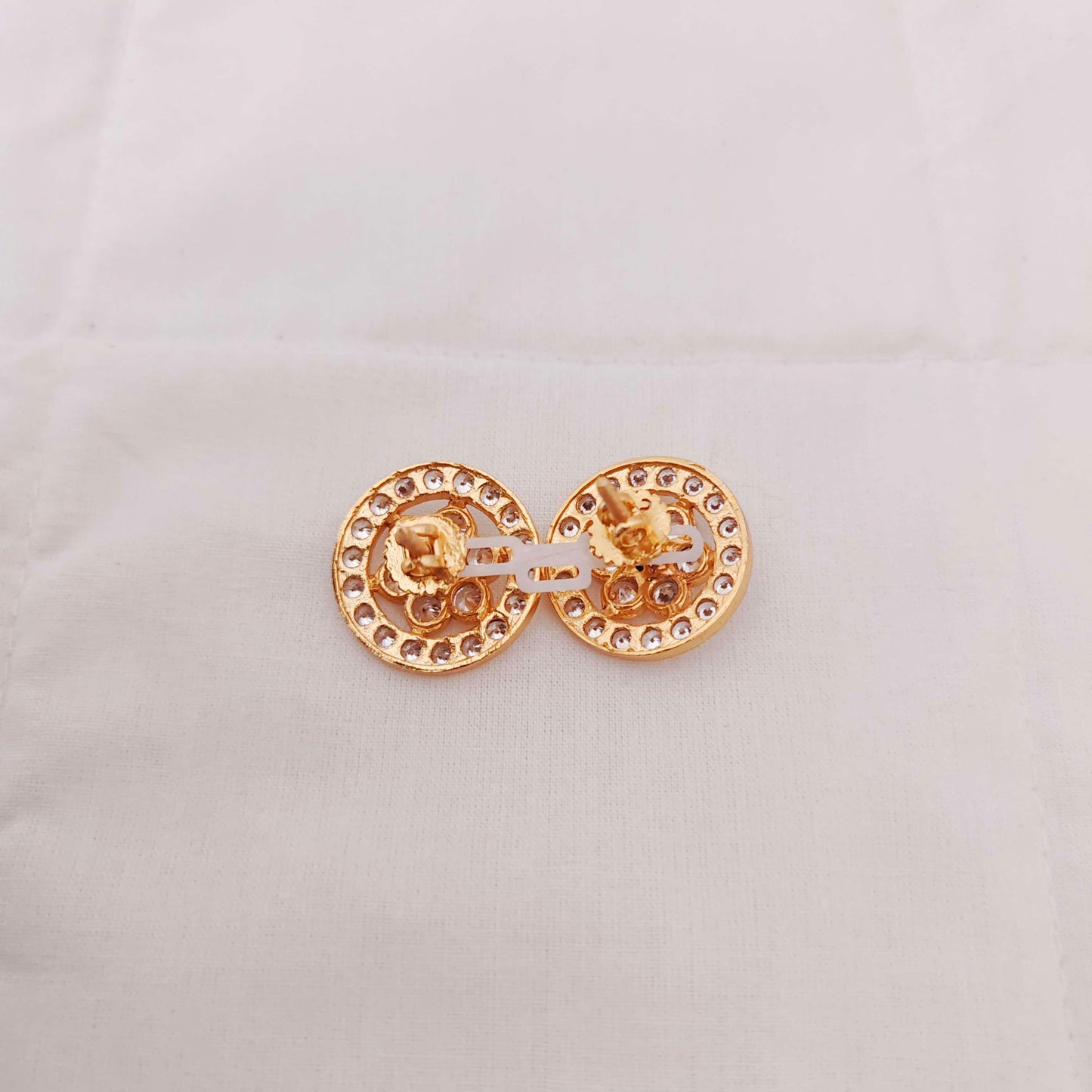 Silver CZ-gold polish set wise collection -RCJR294 ,RCJR295