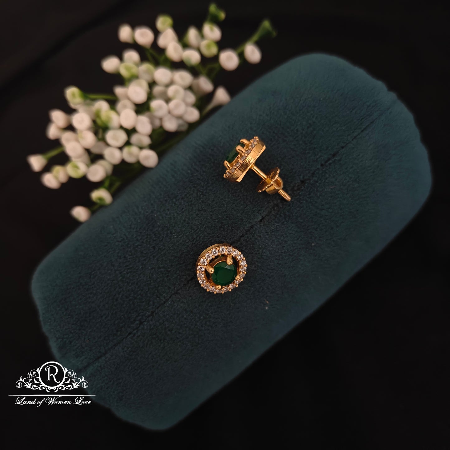 Silver cute and beautiful Earrings -RCDS0471