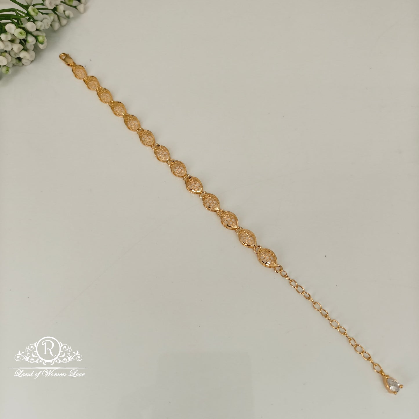 92.5 silver simple and Cute bracelet -RCDS0522