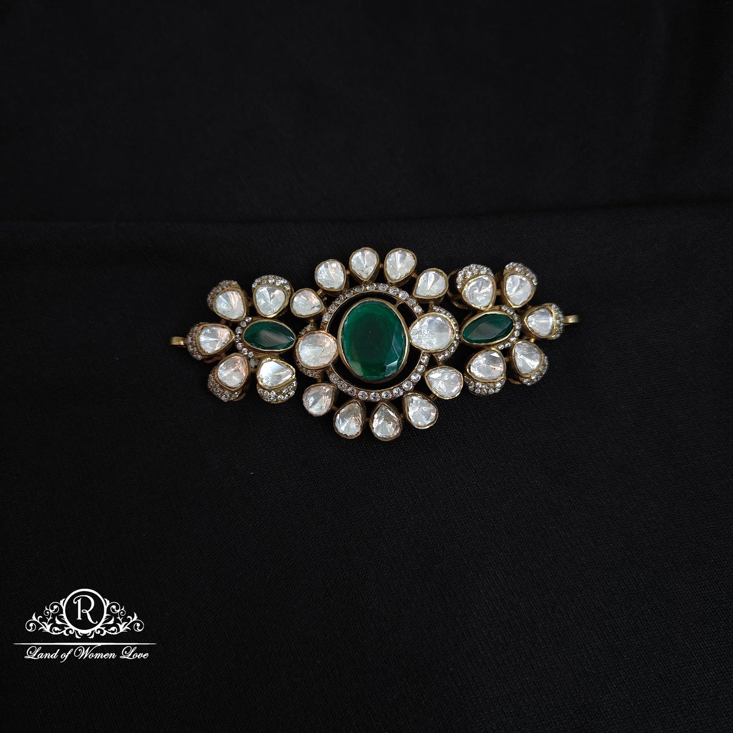 pendant 92.5 silver victorian chocker pendant-rcm1112 92.5 silver ramala jewelry / ramala collections