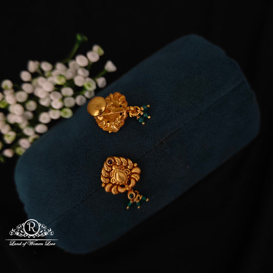 Silver simple and Cute earrings -RCNS059