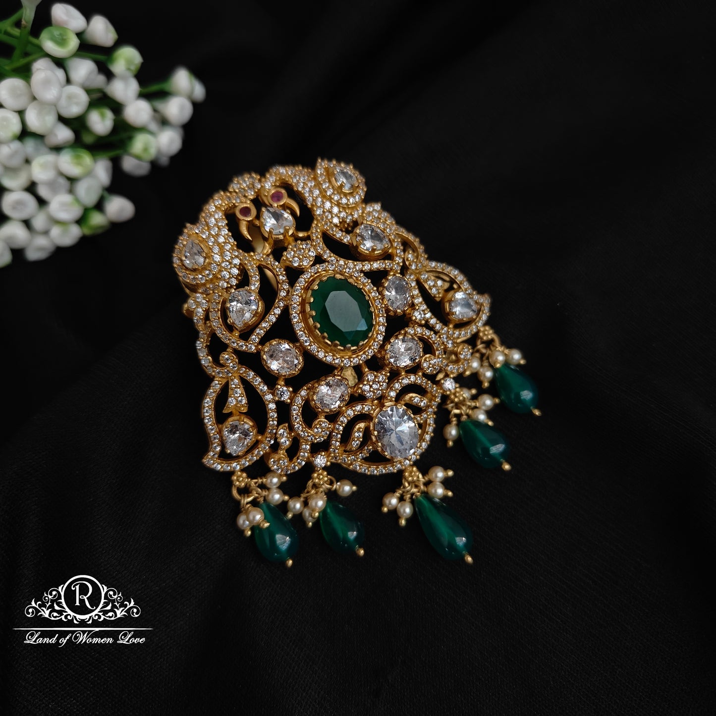 pendant silver peacock pendant-rc06m338 92.5 silver ramala jewelry / ramala collections