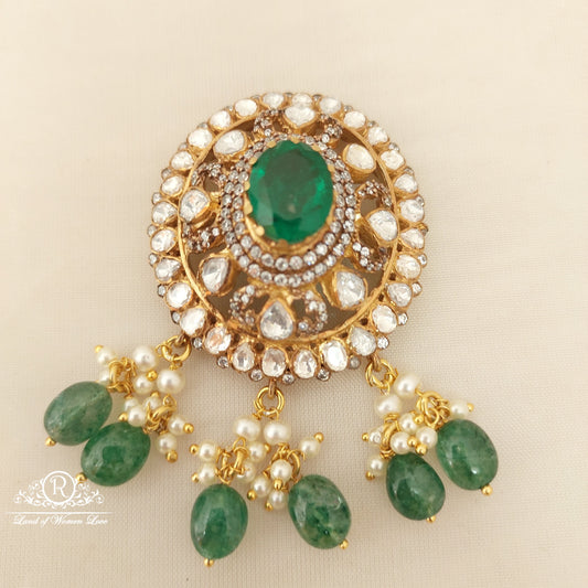 Silver Moissanite choker model-D006