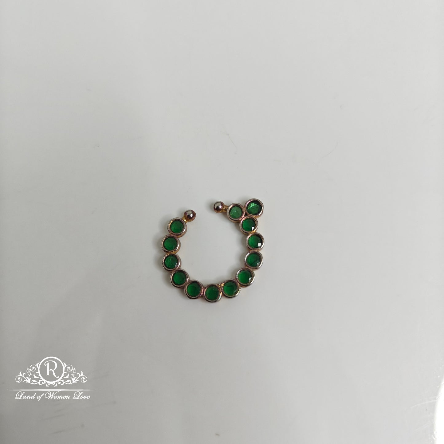 ring 92.5 silver victorian nose ring-rcm166 92.5 silver ramala jewelry / ramala collections