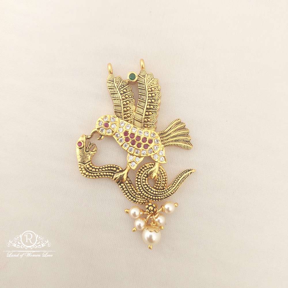 silver snake with egale design locket-m187 92.5 silver ramala jewelry / ramala collections