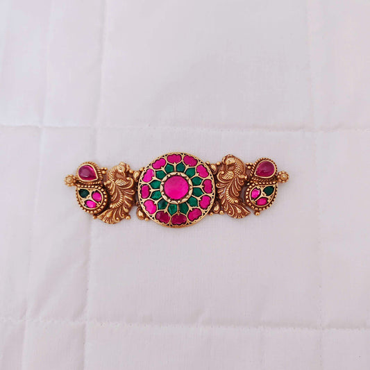 Silver gold polish necklace designs -RCP066