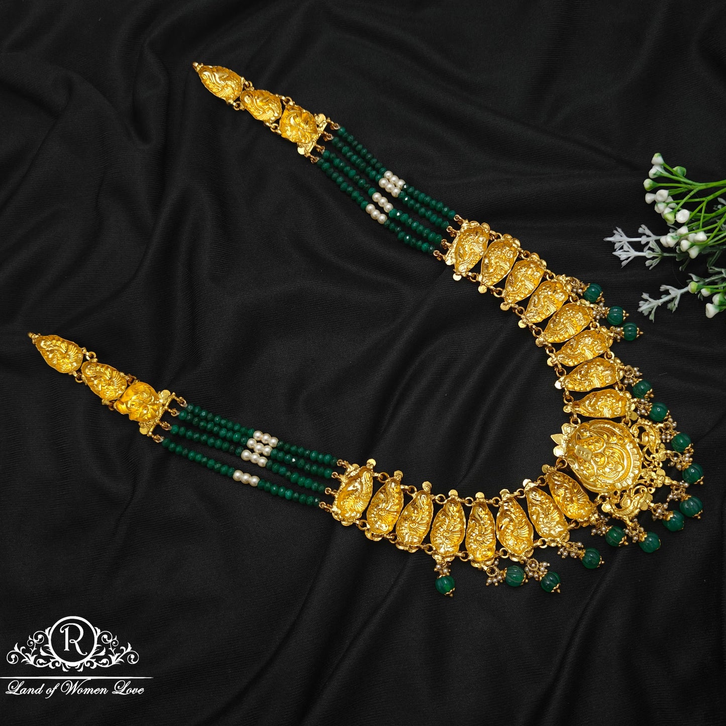 92.5 Silver Nakshi Design Haram-RCDS058