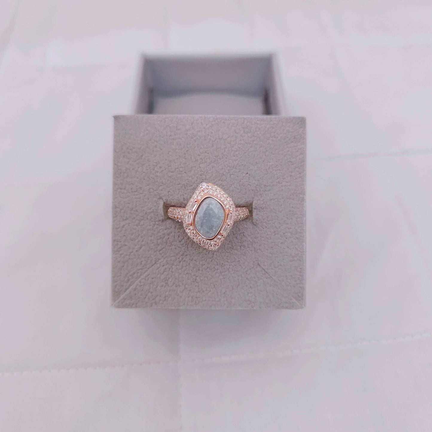 ring silver rose gold polish finger ring -rcg081 92.5 silver ramala jewelry / ramala collections