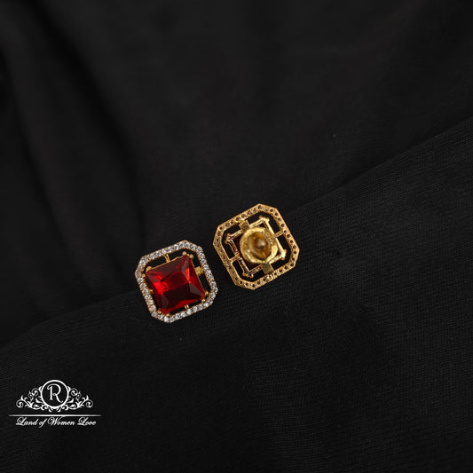 92.5 Silver CZ's Beautiful Studs-RCCP375