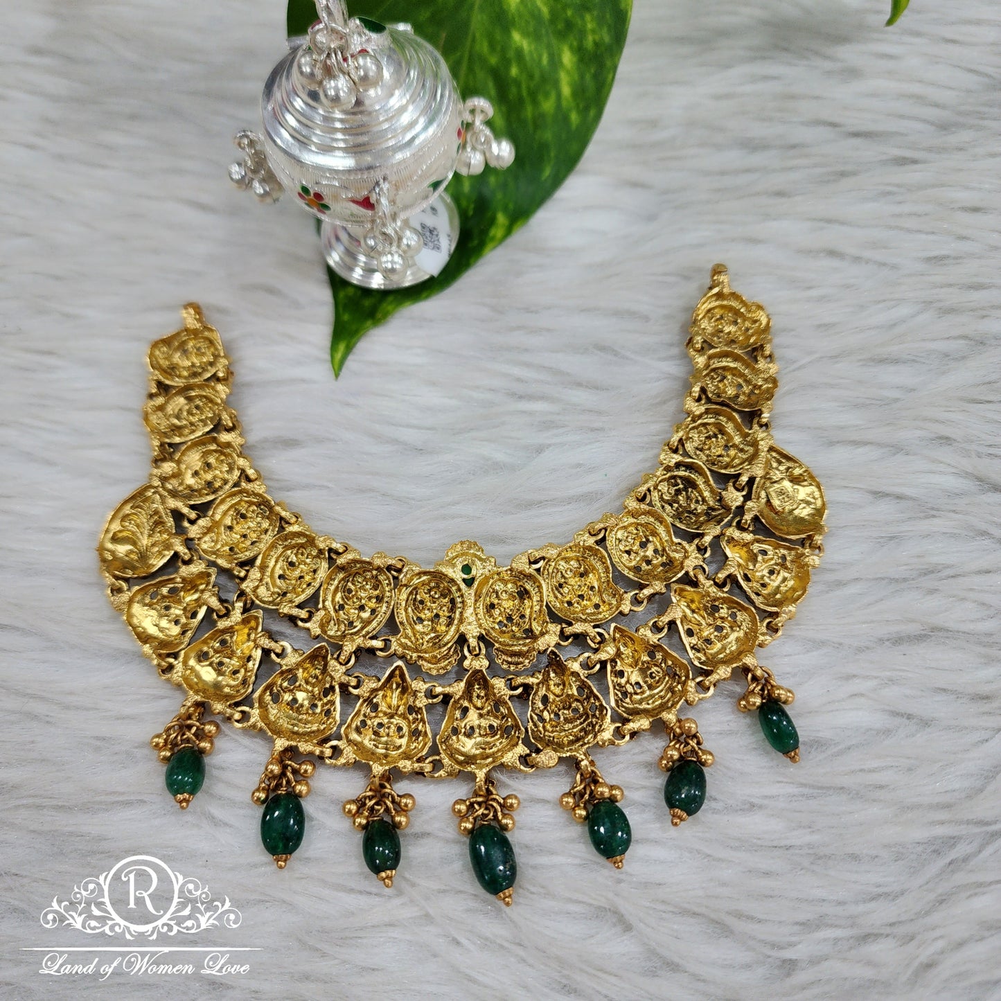 92.5 Silver Jewelry Beautiful Naxi Designs Necklace-H045