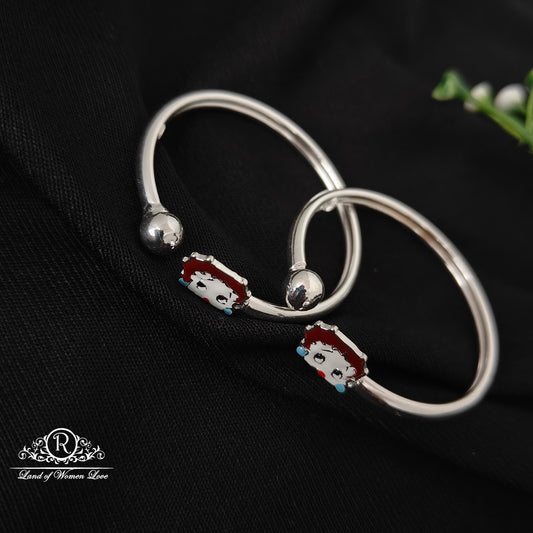 bangle silver baby kada -rcrc3 92.5 silver ramala jewelry / ramala collections