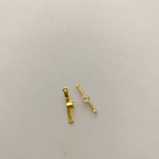 Silver side beads accessories -RCJR416