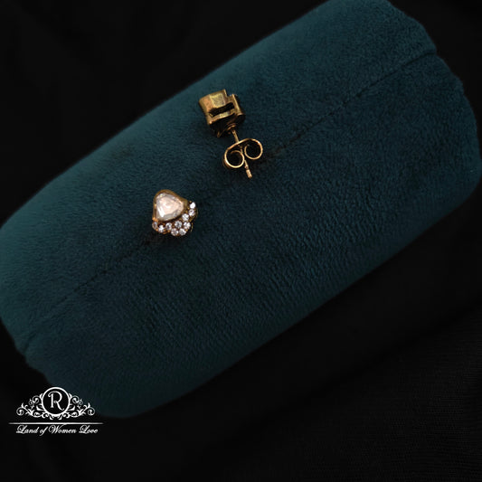 92.5 silver Victorian  Studs -RCCP323