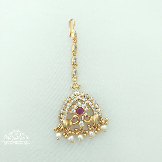 silver peacock design long tikkas-sa400 92.5 silver ramala jewelry / ramala collections