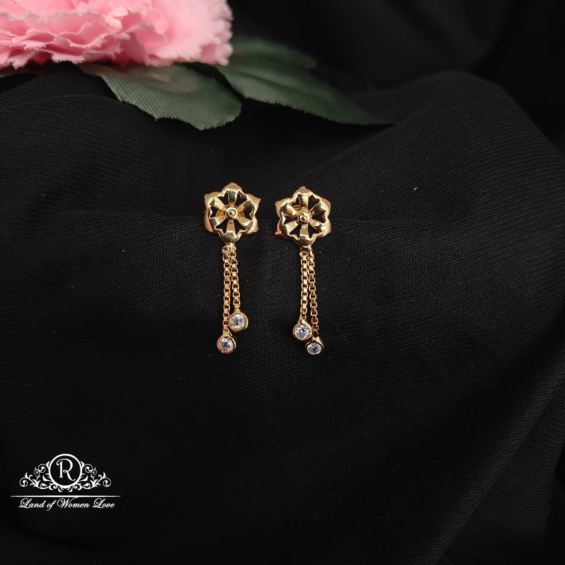 earrings 92.5 silver simple and cute earrings 92.5 silver ramala jewelry / ramala collections