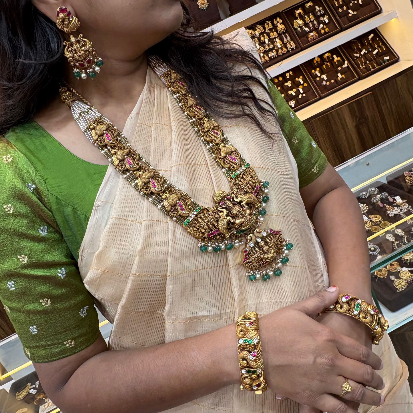 92.5 silver simple and Cute haram - RC061M1189