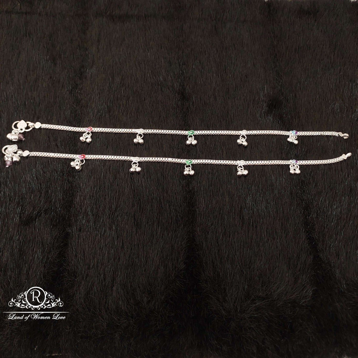 Silver Anklets-SS25