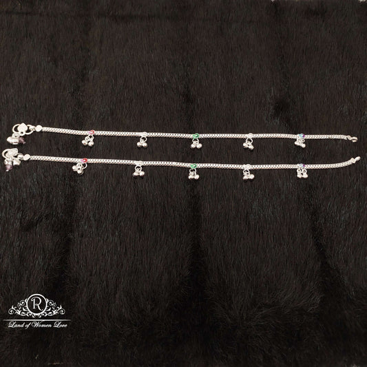 Silver Anklets-SS25