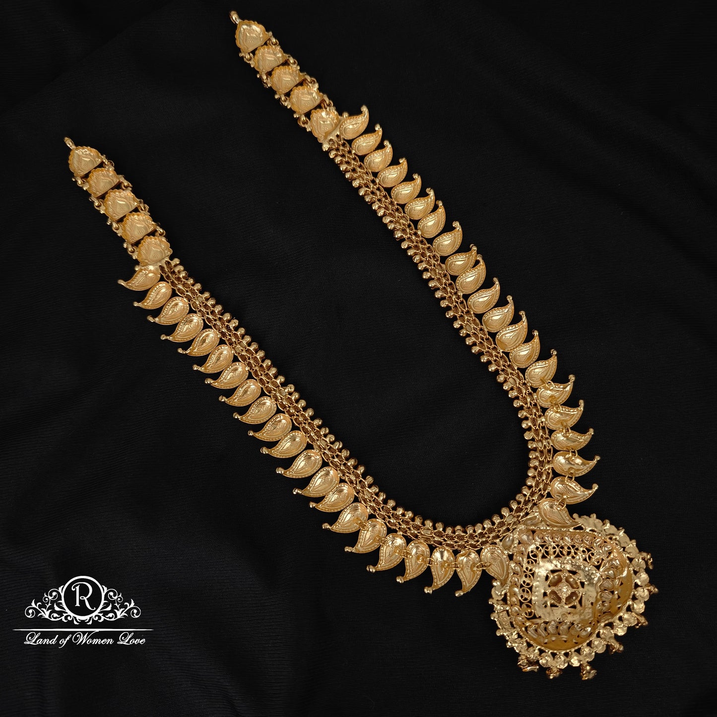 92.5 silver beautiful mango design Haram -RCM181