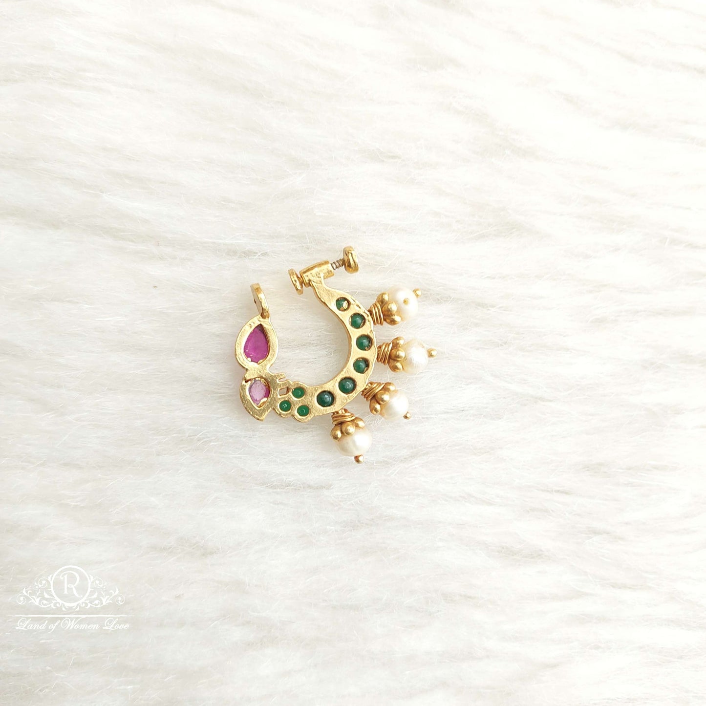 Silver Nose Pins-SA487