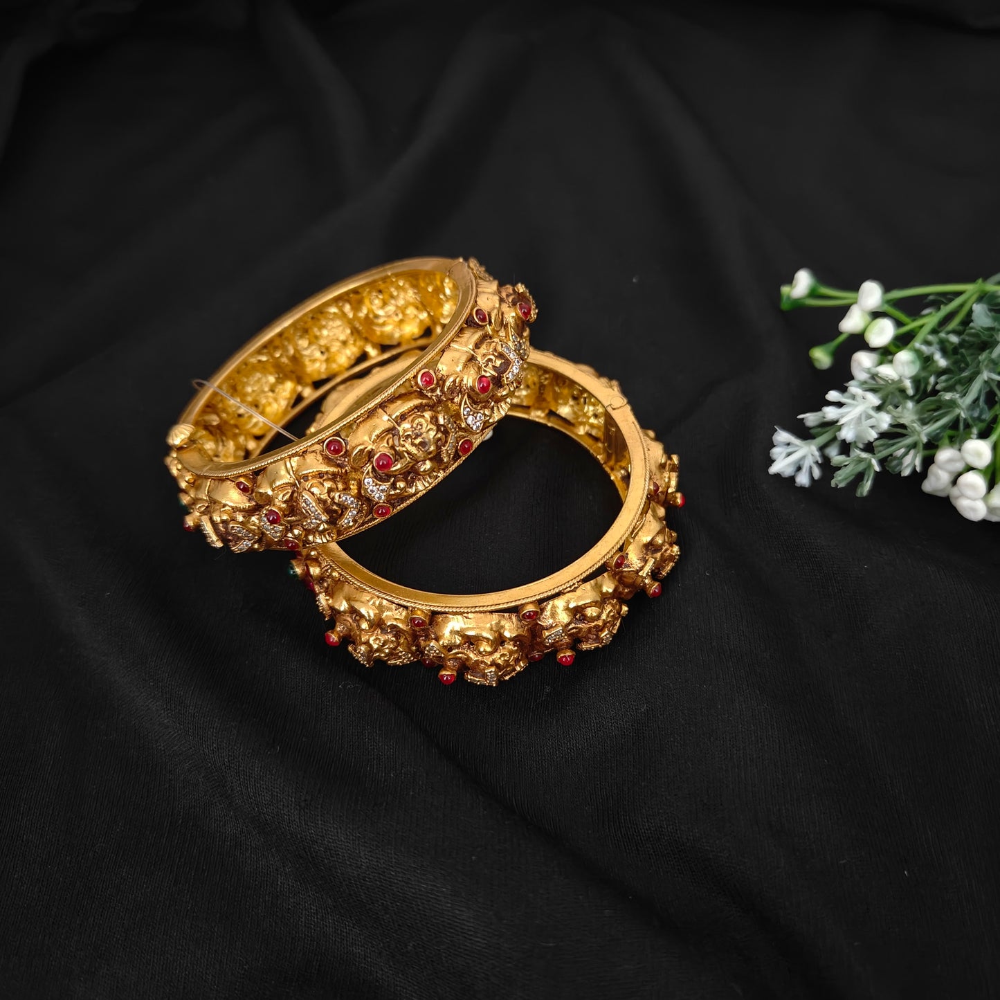 Silver Nakshi bridal set -SET02