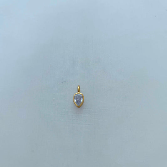 silver white stone two in one leaf locket-rca108 92.5 silver ramala jewelry / ramala collections