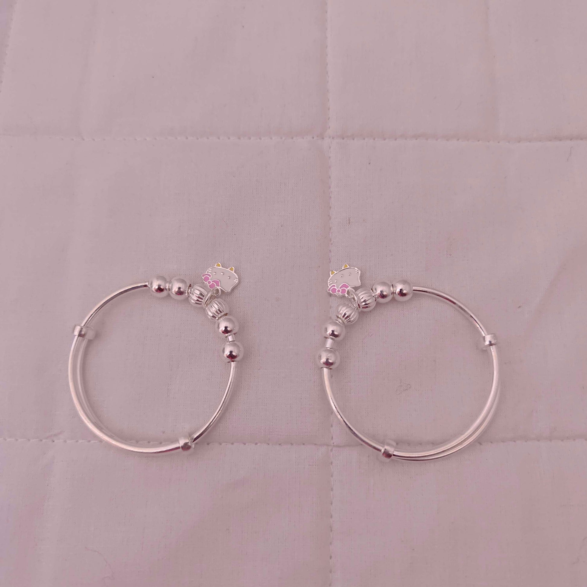 silver anklets children pattern designs -rcg067 92.5 silver ramala jewelry / ramala collections