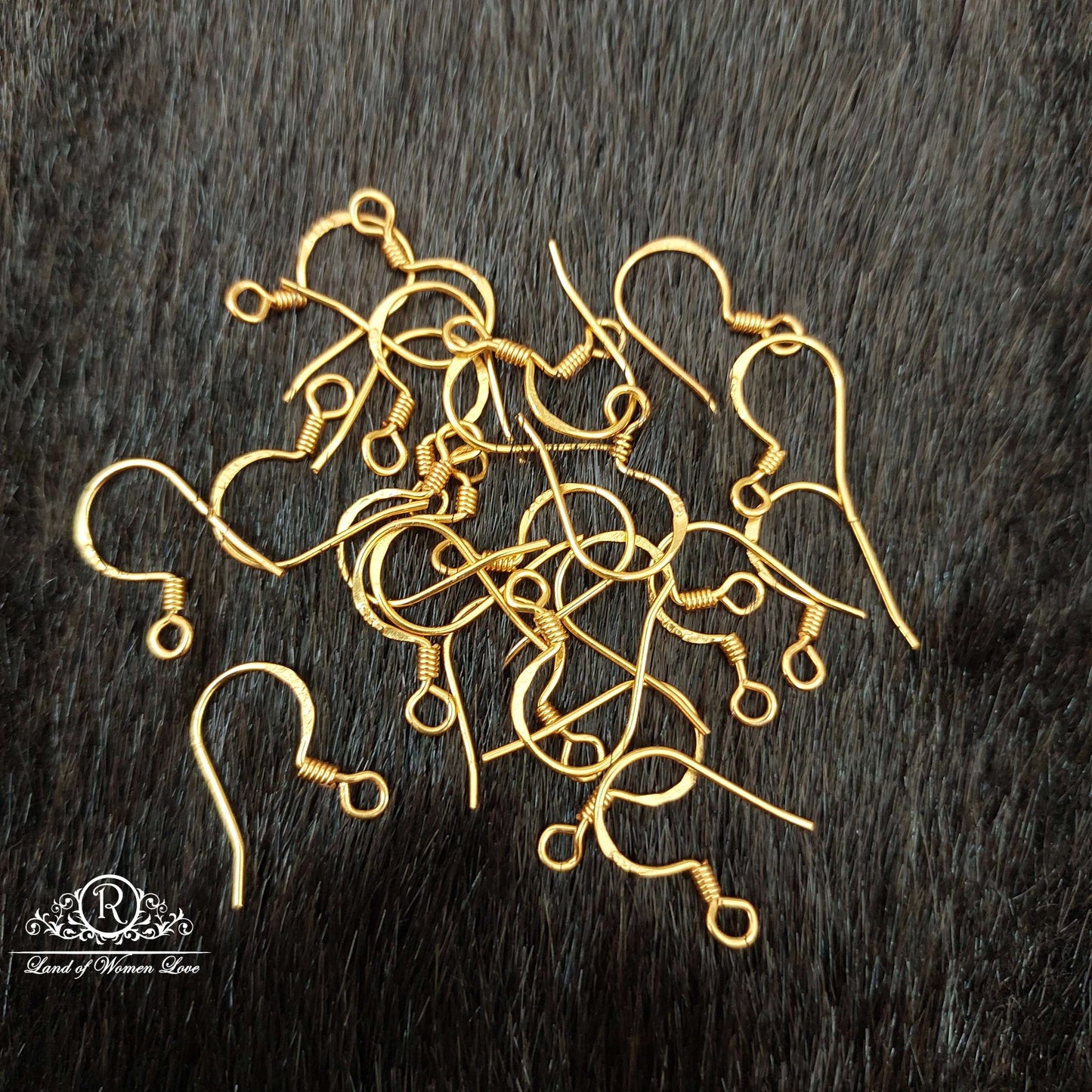 Silver Ear Hanging Rings-JR96