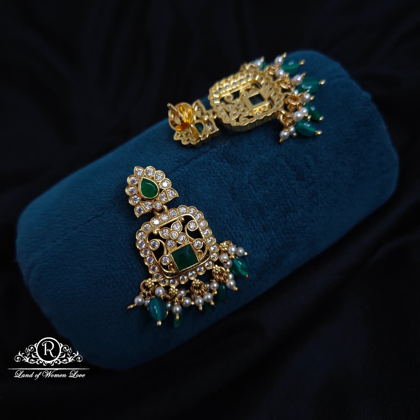 Silver earrings-RCM1085