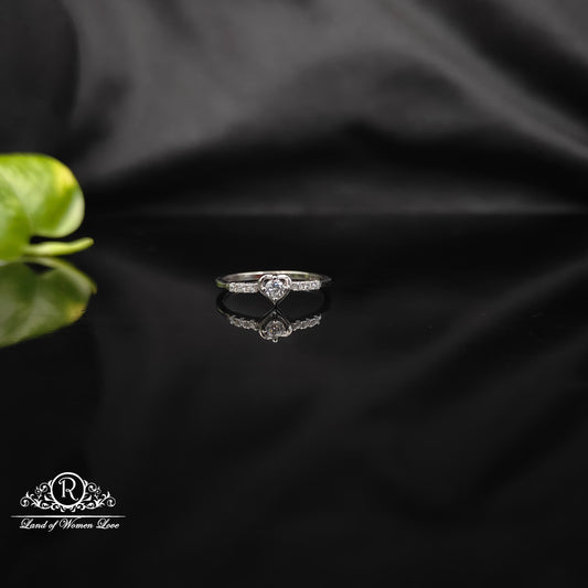 ring silver rodhium polish finger ring-rcra48 92.5 silver ramala jewelry / ramala collections