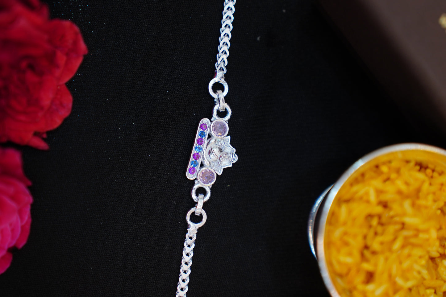 silver rakhi 92.5 silver ramala jewelry / ramala collections