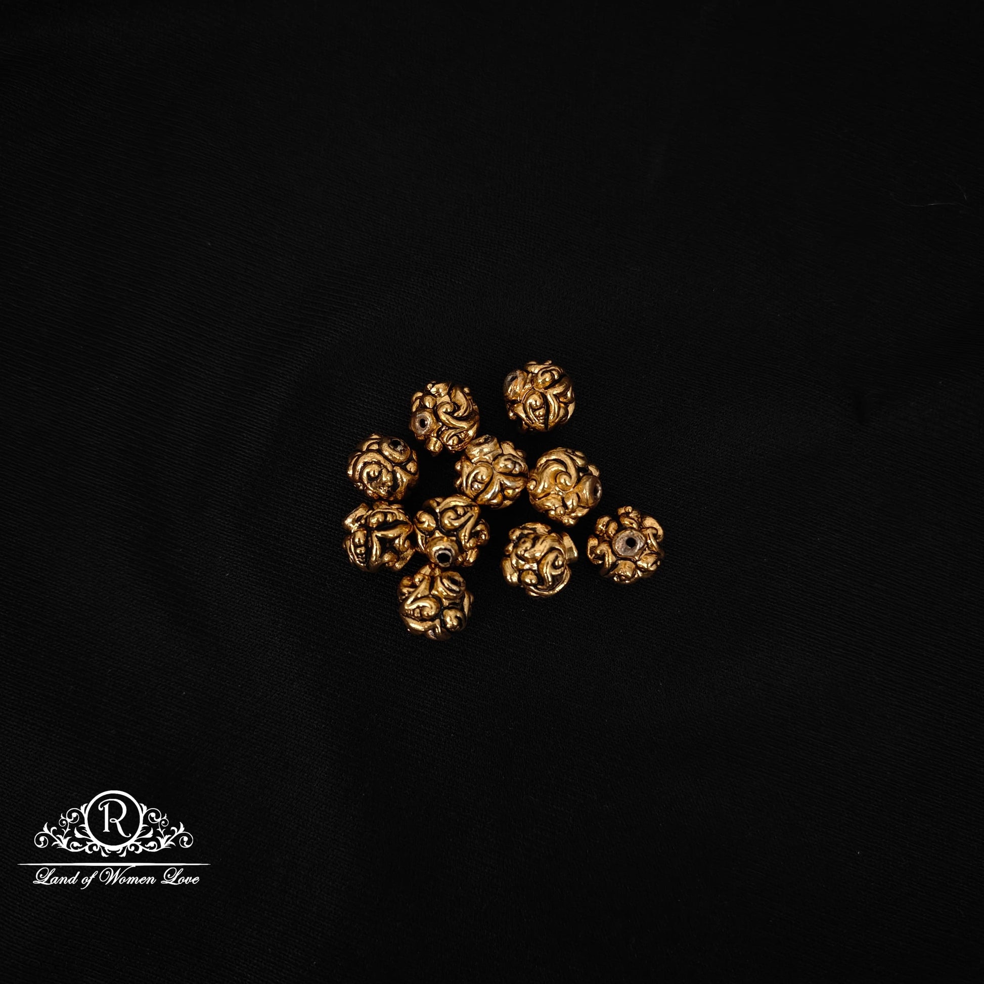 silver nakshi gold balls 92.5 silver ramala jewelry / ramala collections