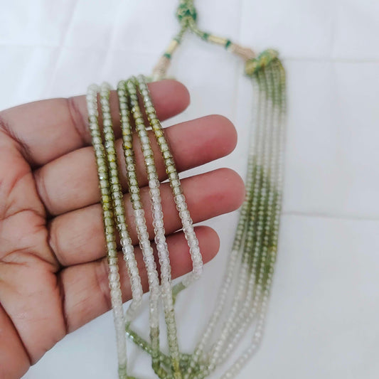 Manbar jems American diamond necklace -RCMJ63