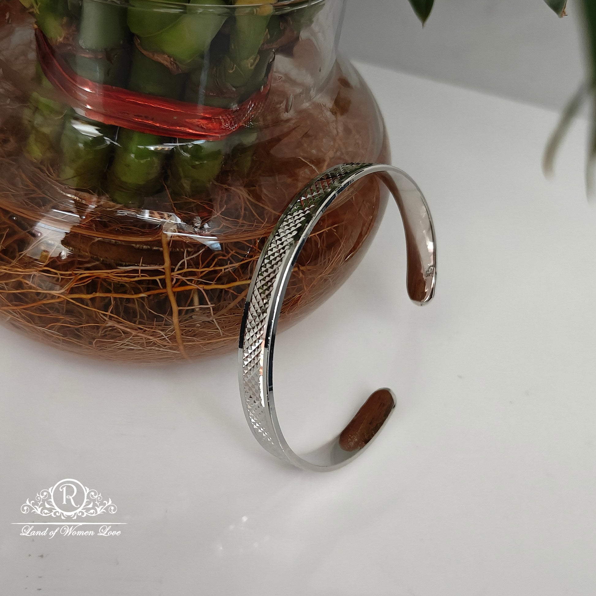 92.5 silver adjustable kada-rcra93 92.5 silver ramala jewelry / ramala collections