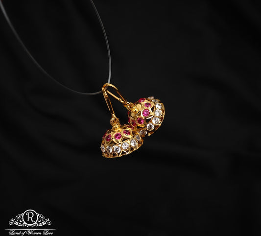 92.5 silver attachable jhumkas-rck276 92.5 silver ramala jewelry / ramala collections