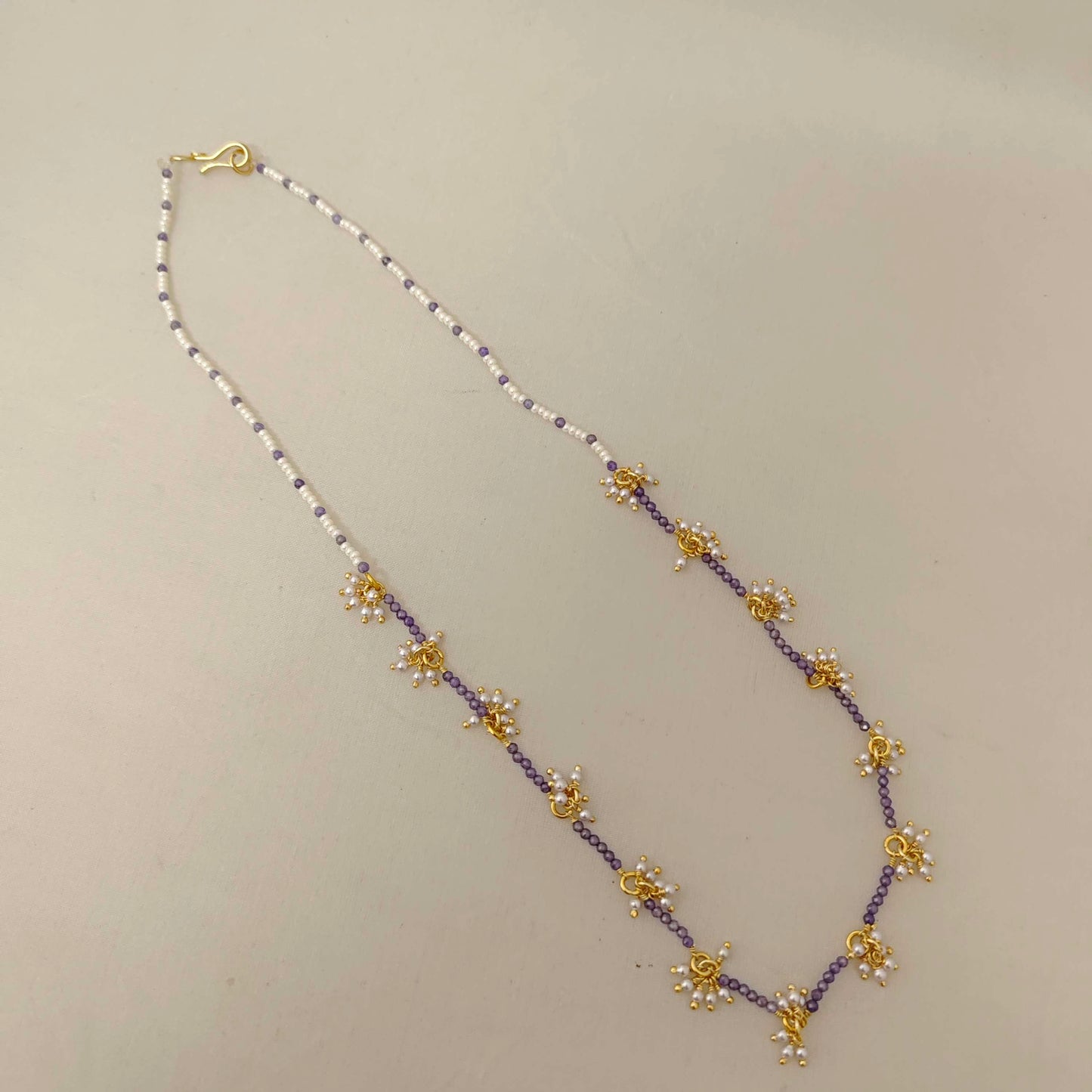 Silver beads chain - RCH333