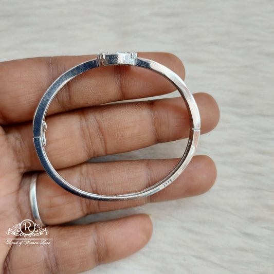Silver Kids Kada bangle-S586