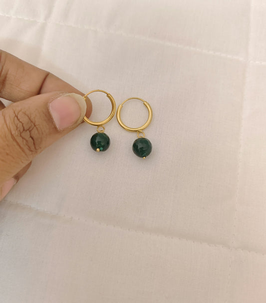 Silver Ring Design Earrings-RCH152