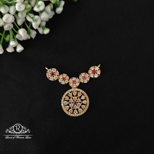 92.5 silver simple and cute mala locket - rcjr997 92.5 silver ramala jewelry / ramala collections