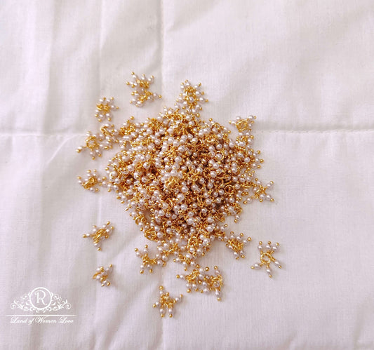 silver pears small with gold polish -rcjr261 92.5 silver ramala jewelry / ramala collections