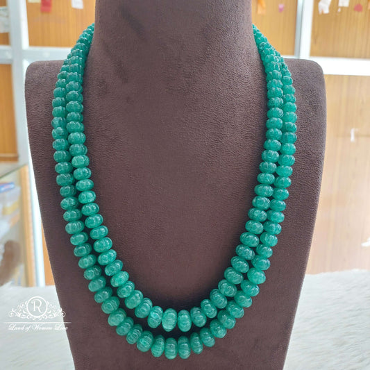 Green Pumpkin Beads-SA222