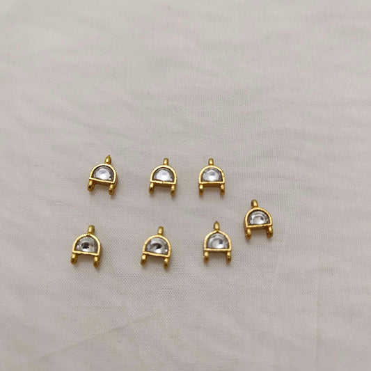 silver moissanite making accessories -rcv276 moissanite 92.5 silver ramala jewelry / ramala collections