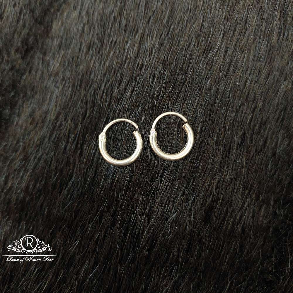 Silver Kids Earrings-SS122