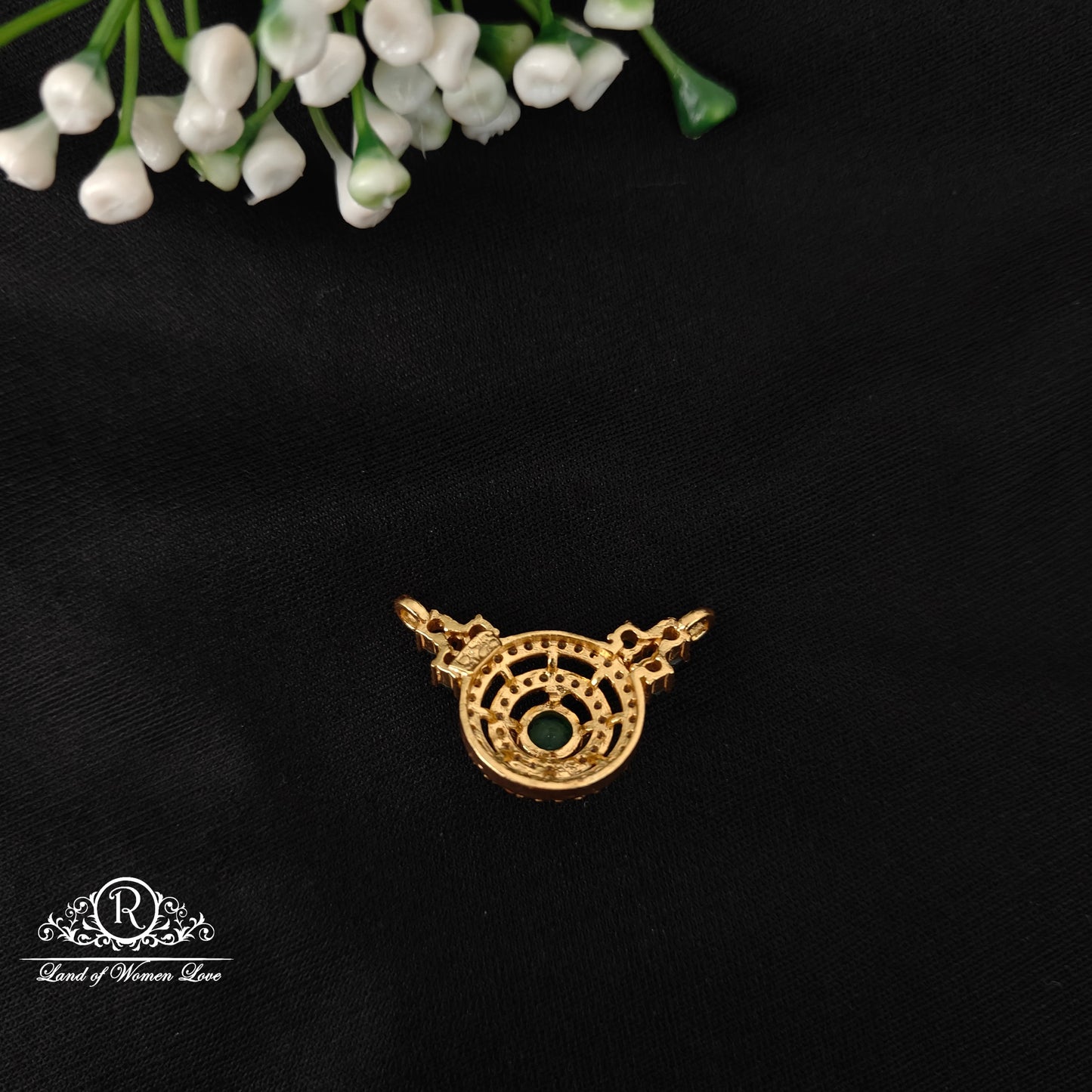 92.5 Silver simple and Cute mala locket -RCJR987