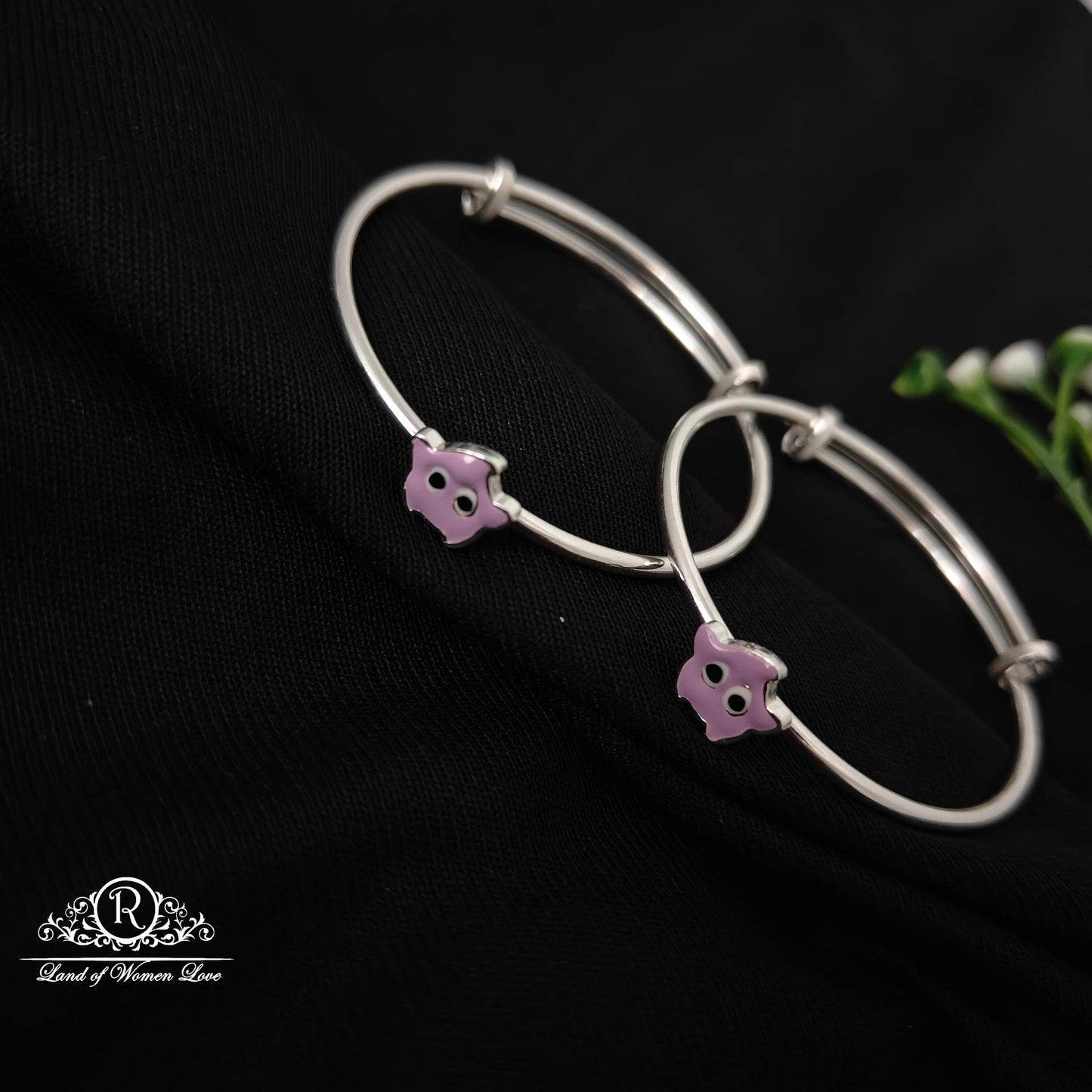 silver baby anklets-rcrc8 92.5 silver ramala jewelry / ramala collections