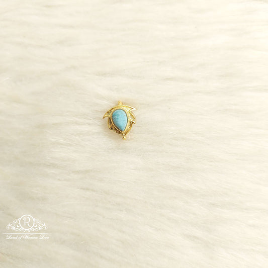 silver nose pins-sa286 92.5 silver ramala jewelry / ramala collections